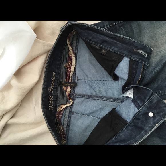 Guess - Dark Wash Embellished Denim - Picture 4 of 5